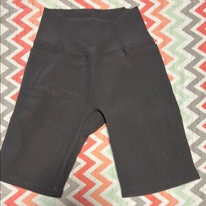 Material Girl Bike Shorts - Dark Grey
